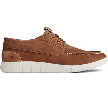 Sperry Coastal Plushwave Lace Up 3-eye Hnede - Panske Tenisky